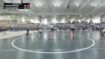 75 lbs Cons. Round 2 - Jackson Reffner, Bradley Pride WC vs Paxton Schwartz, Dragon Wrestling Club