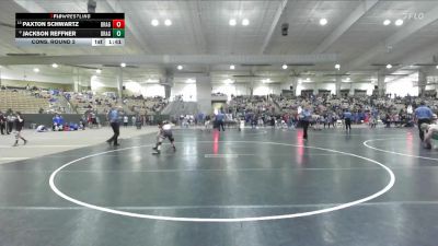 75 lbs Cons. Round 2 - Jackson Reffner, Bradley Pride WC vs Paxton Schwartz, Dragon Wrestling Club