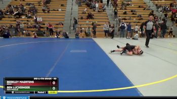 80 lbs Cons. Semi - Ben Luchsinger, New Prague vs Berkley Maertens, BOLD