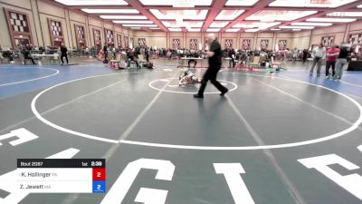 100 lbs Consolation - Kate Hollinger, Pa vs Zoey Jewett, Ma