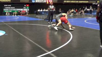 174 lbs Champ. Round 1 - Hunter Mays, TCNJ vs Jake Luce, North Central (IL)