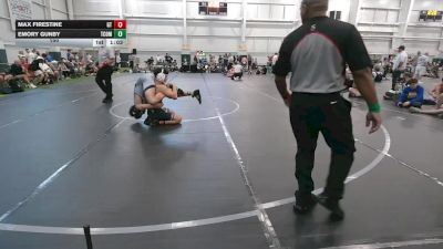 150 lbs Round 3 (4 Team) - Emory Gunby, The Compound vs Max Firestine, Garnett Trained