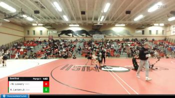 145 lbs Semifinal - William Lowery, Team Aggression Wrestling Club vs Ken Larsen Jr., Ascend Wrestling Academy