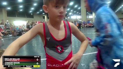 50 lbs Semis & Wb (16 Team) - Alexander Sciambra, Gladiator Academy vs Wyatt McHann, Glasgow WA