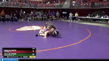 220 lbs Round 1 (3 Team) - Skylar Wood, Grand Island vs Oaklyn Smith, Hastings