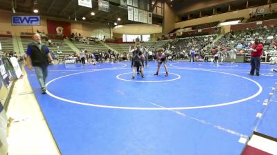 132 lbs Semifinal - Duke Hightower, Arkansas vs Tanner Cordell, Bauxite Mini Miners Wrestling