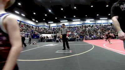 46 lbs Consi Of 8 #1 - Benji West, Perry Wrestling Academy vs Charles Ross, Norman Grappling Club