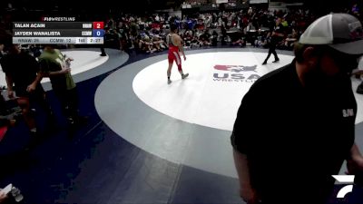 165 lbs Talan Acain, NAWA - North Area Wrestling Association vs Jayden Wanalista, CMWA - Coastal Mountain Wrestling Association