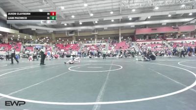64 lbs Cons. Round 2 - Liam Pacheco, Goodland vs Jaxon Clayborn, South Central Punisher
