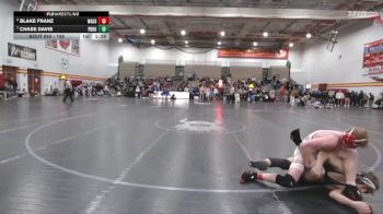 138 lbs 7th Place Match - Chase Davis, Perrysburg vs Blake Franz, Wadsworth