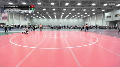 120 lbs Round Of 32 - Jaxten Bowler, UT vs Jonathan Toriello, CT