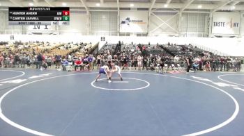 99 lbs Cons. Round 3 - Hunter Ahern, All Heart Wrestling vs Carter Leavell, Bulldogs Youth Wrestling (Far Western)