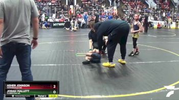 77 lbs Quarterfinal - Ariah Clark, Reed City Youth Wrestling vs Alexander Zematis, Parchment WC