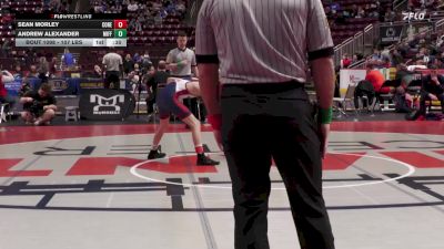 107 lbs Consi 2 - Sean Morley, Conestoga Valley vs Andrew Alexander, Mifflin County