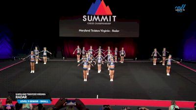 Maryland Twisters Virginia - Radar [2025 L3 Senior - Small Prelims] 2025 The Summit