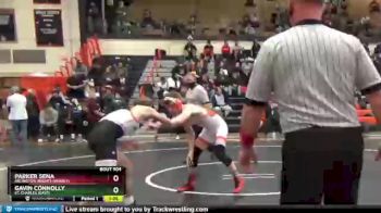 138 lbs Cons. Round 4 - Gavin Connolly, St. Charles (EAST) vs Parker Sena, Arlington Heights (HERSEY)