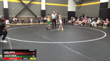 58 lbs Round 3 (4 Team) - Karli Grass, Missouri vs Huxlee Kring, Queens Of The Corn Black