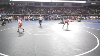 D 1 132 lbs Champ. Round 2 - Scott Cascio, Brother Martin vs Tus Le, Riverdale