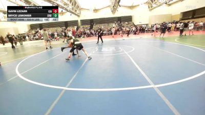 100-H lbs Consolation - Gavin Lezark, CJA vs Bryce LeMonier, Savage Wrestling