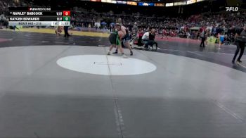215 lbs Champ. Round 2 - Kaycen Edwards, Blackfoot vs Rawley Babcock, West Jefferson