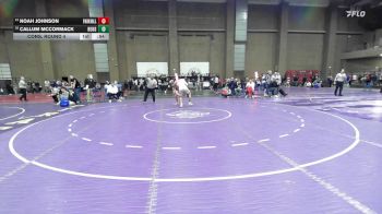 165 lbs Cons. Round 4 - Noah Johnson, Park Hill vs Callum Mccormack, Buford