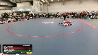 144 lbs Cons. Round 1 - Kyle Pratt, Liberty vs Brooks Stern, Liberty Common