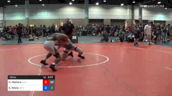 182 lbs Prelims - Hayden Walters, Team Kong United vs Karl Rosip, Spartan Mixed Nuts