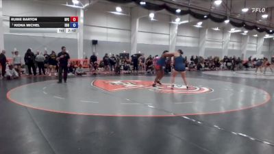 207 lbs Quarterfinal - Kiona Michel, Eastern Oregon vs Rubie Barton, Brewton Parker