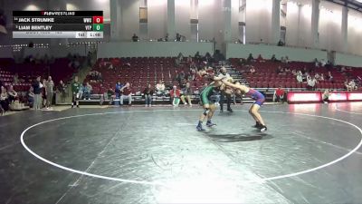 126 lbs Semifinal - Jack Strumke, Williamsburg Wrestling Club vs Liam Bentley, Virginia Team Predators