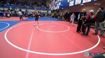 76 lbs Quarterfinal - Wyatt Boileau, Sperry Wrestling Club vs Reid Tackett, Collinsville Cardinal Youth Wrestling