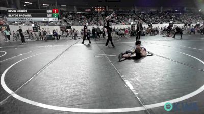 58 lbs Consi Of 4 - Kevin Harris, Hurricane Wrestling Academy vs Slayde Bagwell, Tuttle Wrestling