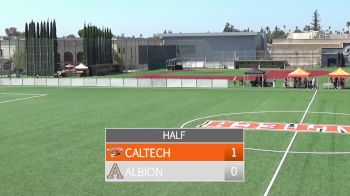 Replay: Albion vs Caltech | Sep 1 @ 11 AM