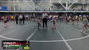 48 lbs Round 4 (8 Team) - Zuriel Armani Sierra Jr, U2-Cliff Built vs Maverick Elliott, Mat Assassins Grey