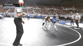 167-D1 1st Place Match - Chloe Gatrost, Centennial High School vs Alezandra Robles, Sunnyside High School