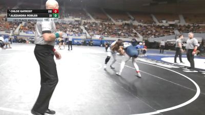 167-D1 1st Place Match - Chloe Gatrost, Centennial High School vs Alezandra Robles, Sunnyside High School