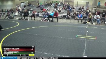 96 lbs Round 1 (6 Team) - Garrett Milligan, SAW vs Nolan Clemente, Donahue WA