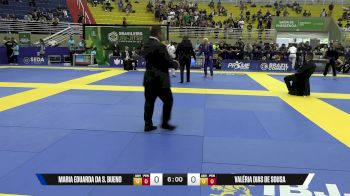 Valéria Dias De Sousa vs Maria Eduarda Da S. Bueno 2025 Brasileiro Jiu-Jitsu IBJJF