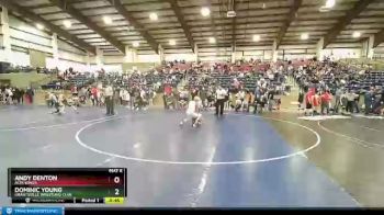 74 lbs Quarterfinal - Andy Denton, Alta Wings vs Dominic Young, Grantsville Wrestling Club