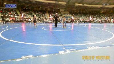 52 lbs Consi Of 8 #2 - Angelo Sanchez, Reign vs Kade Whitenack, Tiger Trained Wrestling