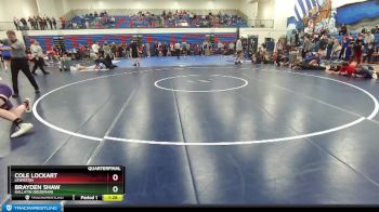 170 lbs Quarterfinal - Brayden Shaw, Gallatin (Bozeman) vs Cole Lockart, Lewiston