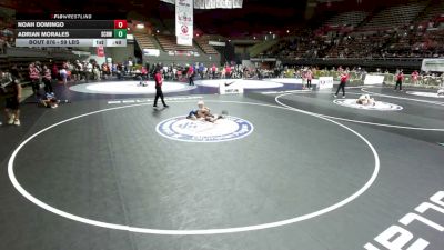 59 lbs Semis - Noah Domingo vs Adrian Morales, So Cal Hammers Wrestling
