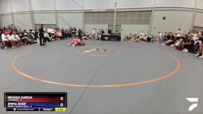 164 lbs Round 1 (16 Team) - Nevaeh Garcia, Colorado vs Emma Buee, North Dakota Blue