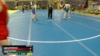 140 lbs Quarterfinal - Chase Whitney, Walker vs Lane Zimmerman, LCWM