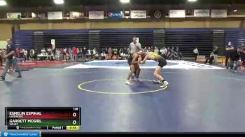 138 lbs Cons. Round 2 - Garrett McGirl, Valley vs Esmelin Espinal, Lakewood