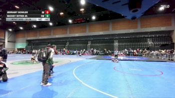 35-38 lbs Round 1 - Jerramy Bowler, Bowlers Wrestling vs Mickey Ritter Jr., Fallon Outlaws WC