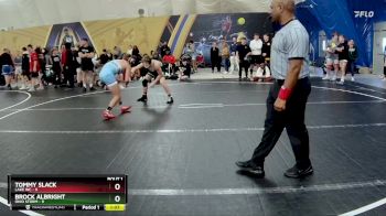 126 lbs Finals (2 Team) - Tommy Slack, Lake WC vs Brock Albright, Ohio Storm