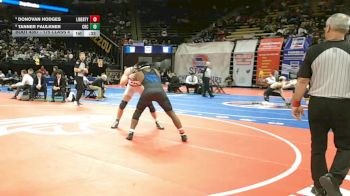 175 Class 4 lbs Cons. Semi - Donovan Hodges, Liberty vs Tanner Faulkner, Christian Brothers College