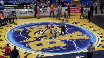 132 lbs Consi Of 16 #2 - Dylan Ferguson, Hickory vs Trypp Smith, Connellsville