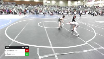 86 lbs Final - Dylan Dickerson, Weiser Wrestling vs Jace Trautz, Legacy Elite