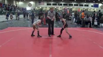 62 lbs 5th Place - Kade Schuft, Yuba Sutter Combat vs Cooper Robinson, Ruby Mountain Wrestling